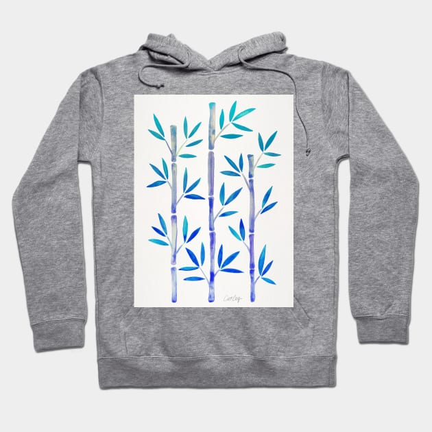 Indigo Bamboo Hoodie by CatCoq